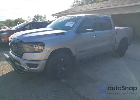 2022 Ram 1500 Big Horn 4X4 5'7 Box z USA, uszkodzony, nr VIN 1C6SRFFT2NN319436